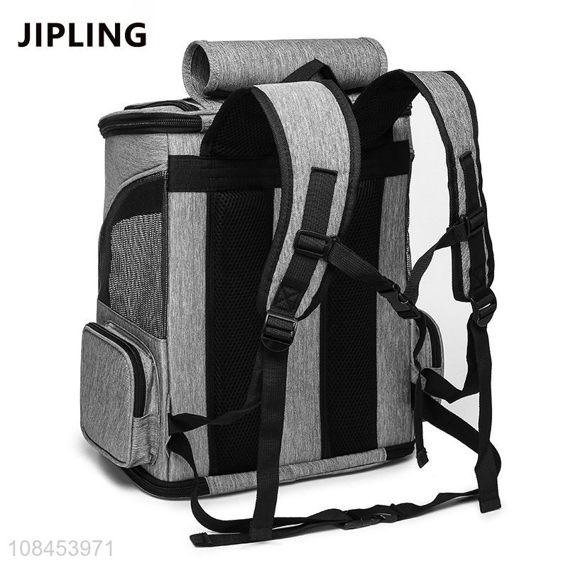 Online wholesale portable outdoor pets carrier bag backpack