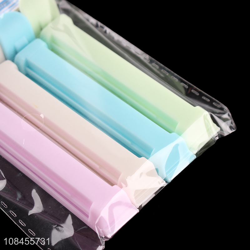 Latest products plastic food storage sealing bag clips wholesale