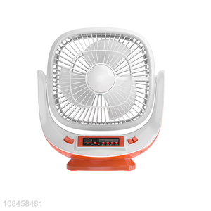 New arrival rechargeable solar energy desk fan for household