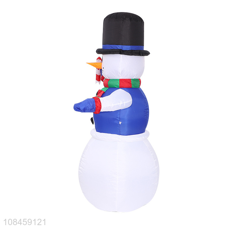 Latest design christmas decoration snowman inflatable toys for outdoor