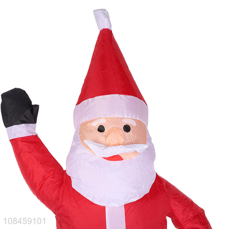 Top quality santa claus model inflatable toys for decoration