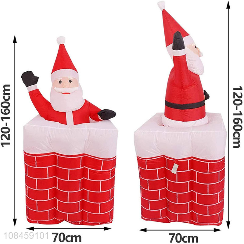 Top quality santa claus model inflatable toys for decoration