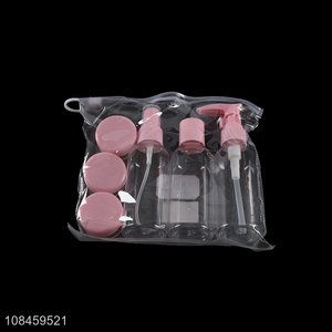 High quality 6 piece set plastic travel bottles for sale