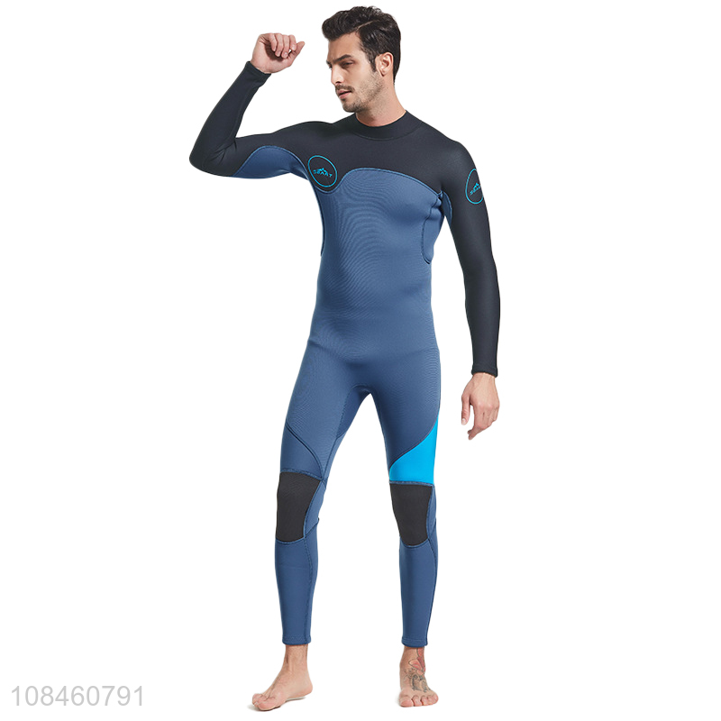 Hot sale 3mm men neoprene wetsuit long sleeved full wetsuit for winter