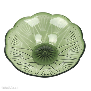 Best selling creative lotus leaf fruit plate salad bowl