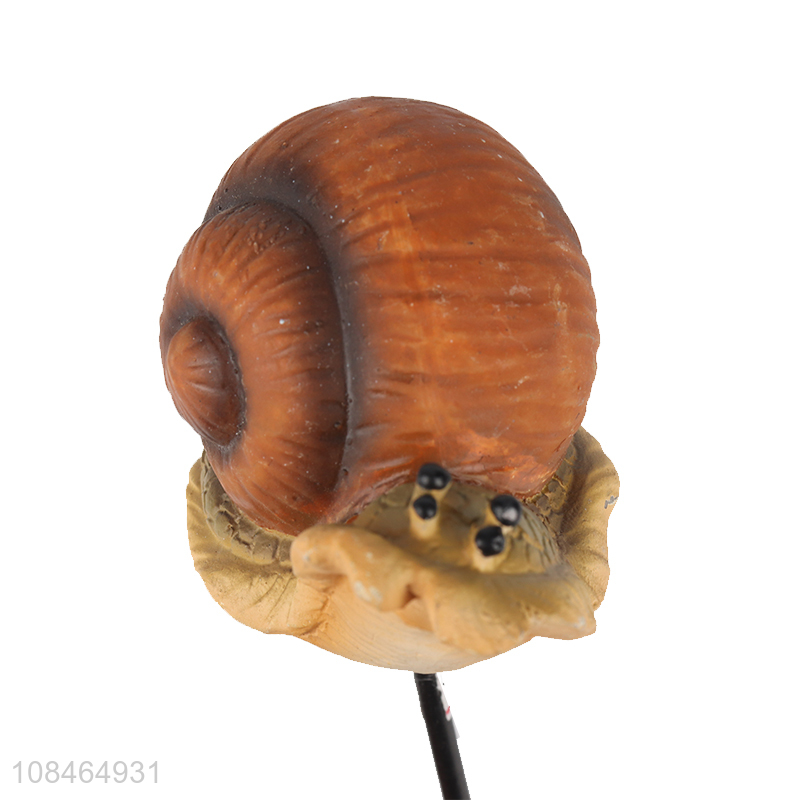 Wholesale resin snail figurine garden sculptures & statues for outdoors