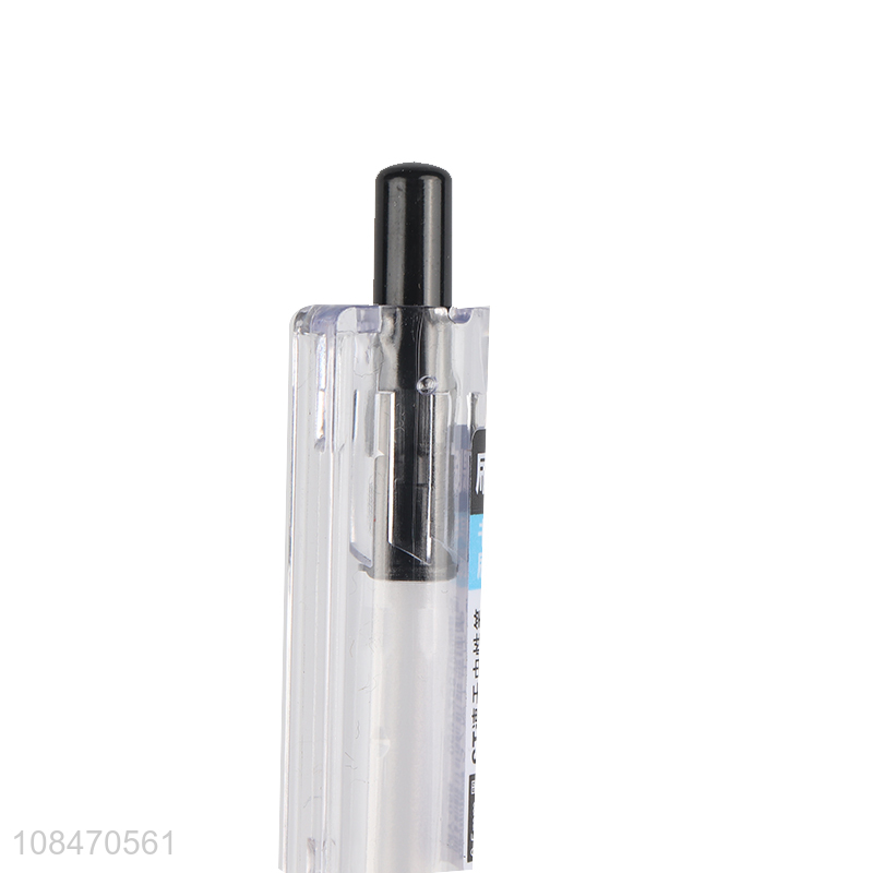 Latest design plastic non-toxic smooth ballpoint pen for sale