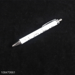 Factory wholesale plastic students writing supplies ballpoint pen