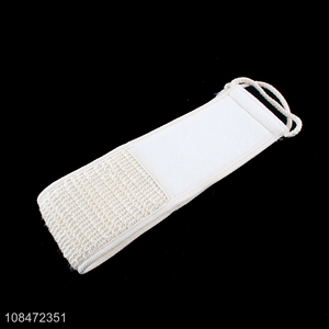 Factory price exfoliating back strap body scrub strap for shower