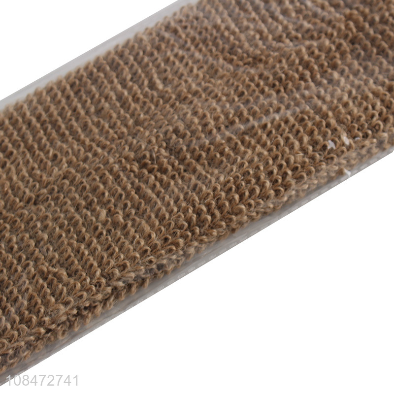 High quality natural jute back scrub belt body back scrubber strap