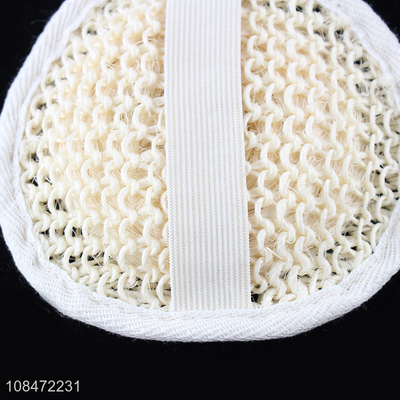 Wholesale exfoliating sponge pad body scrubber bath shower scrub pad