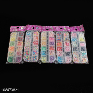 Factory direct sale soft pottery manicure sequins