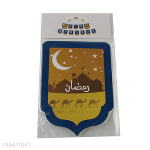 China wholesale creative eid mubarak party banner hanging flags