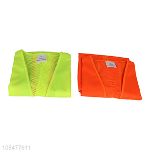 Good quality high visibility security jacket safety reflective vest