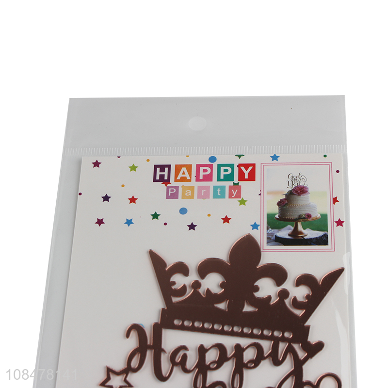 New arrival happy birthday cake topper birthday cake decorations