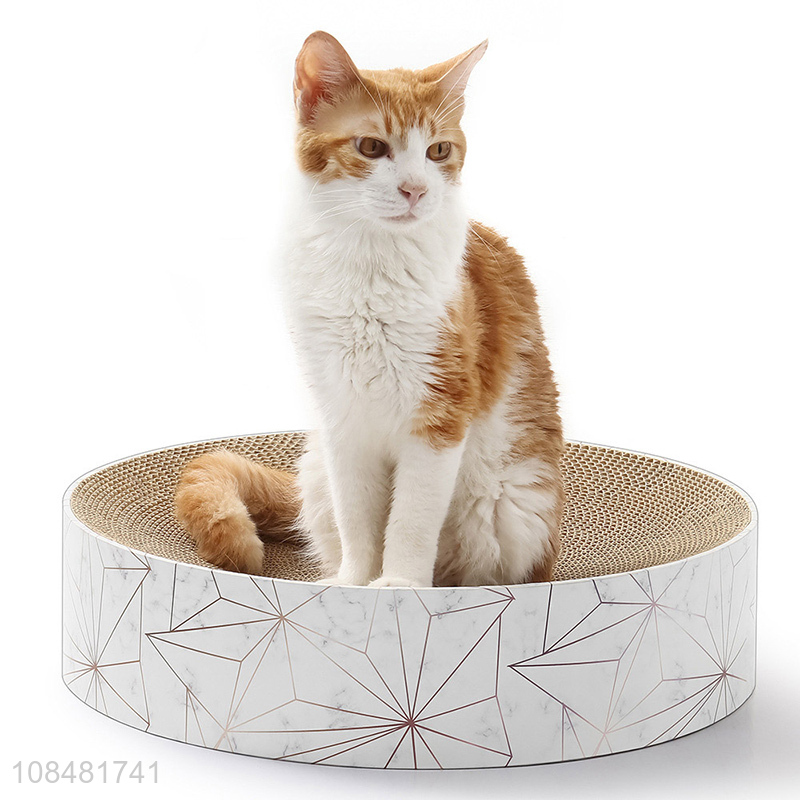 New arrival round household pet cat nest cat scratching board