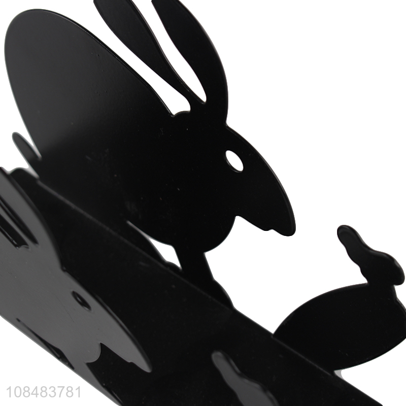 Wholesale from china black rabbit shape napkin holder for restaurant