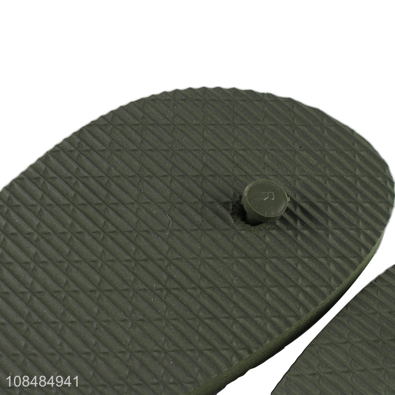 Online wholesale bath non-slip PE flip flops for men