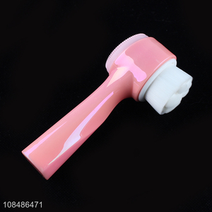 Wholesale from china soft women double-sided facial cleansing brush