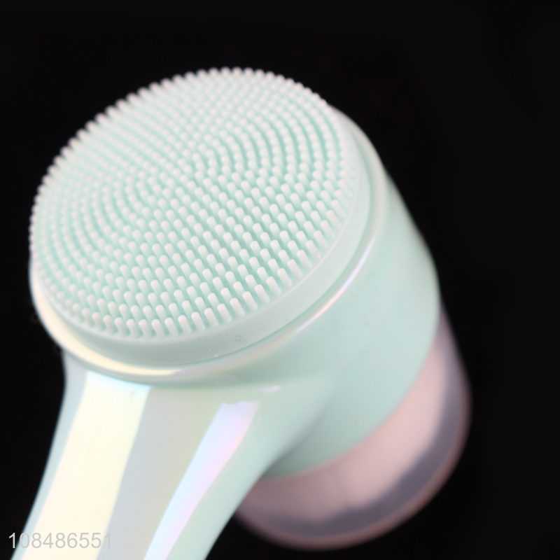 China factory multicolor soft face care facial cleansing brush