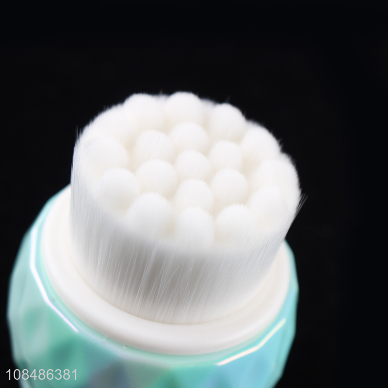 Hot products double-sided soft facial cleansing brush for sale