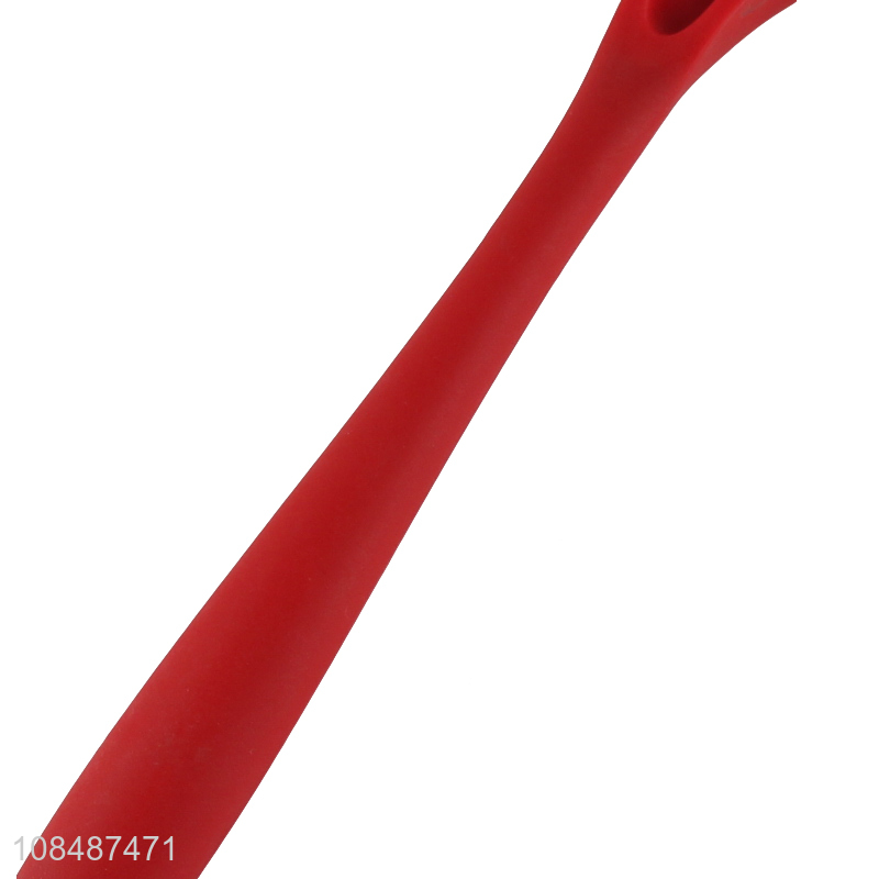 Wholesale heat resistant food grade silicone spaghetti spatula pasta fork