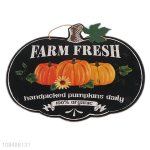 Wholesale pumpkin hangings shop decorative doorplate