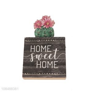 Hot products wooden billboard home party decorations