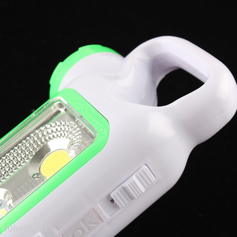 Factory supply portable battery operated multi-function led emergency lamp