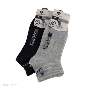 Hot products multicolor men short socks sports socks