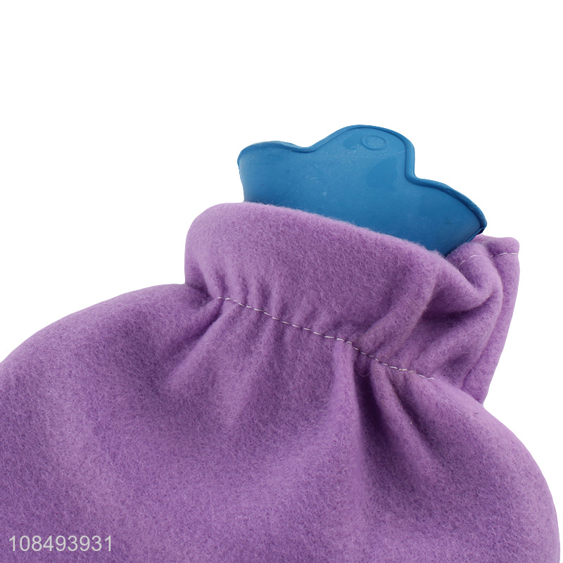 High quality 2L empty rubber hot water bag for neck & should pain relief