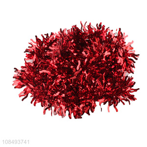 Good quality metallic glitter tinsel for Christmas tree decoration