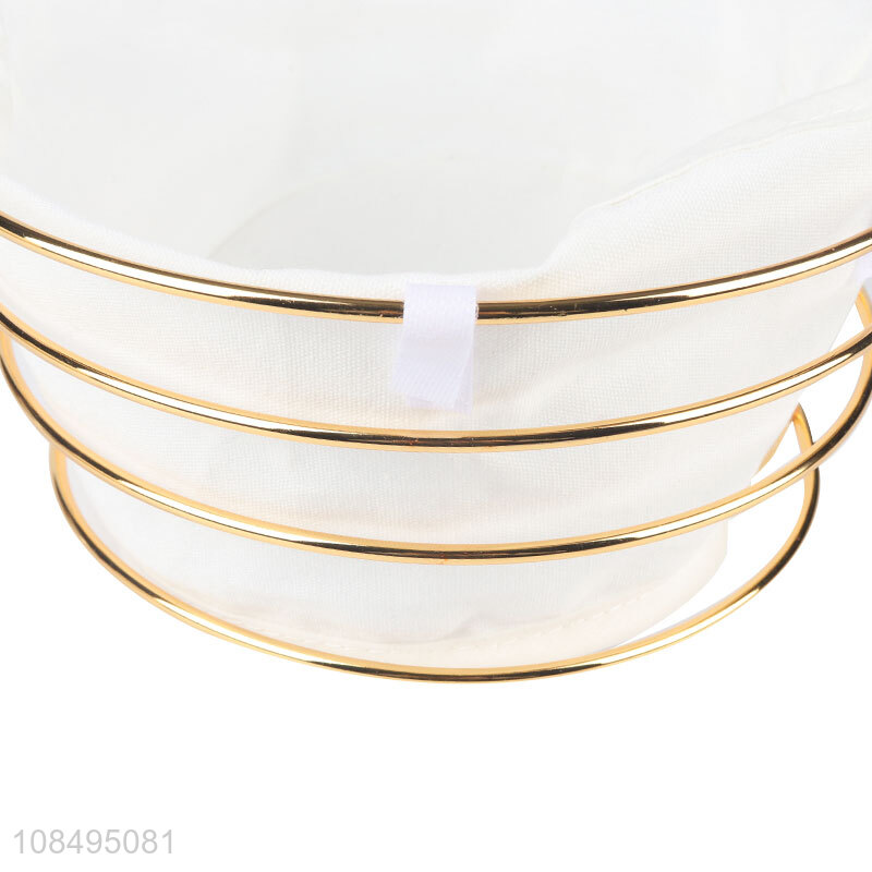 Yiwu market kitchen food-grade metal bread basket wholesale