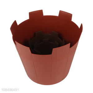 China wholesale plastic indoor decoration flower pot