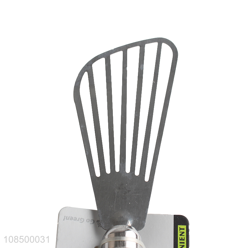 Wholesale cooking tools stainless steelslotted spatula for egg and fish