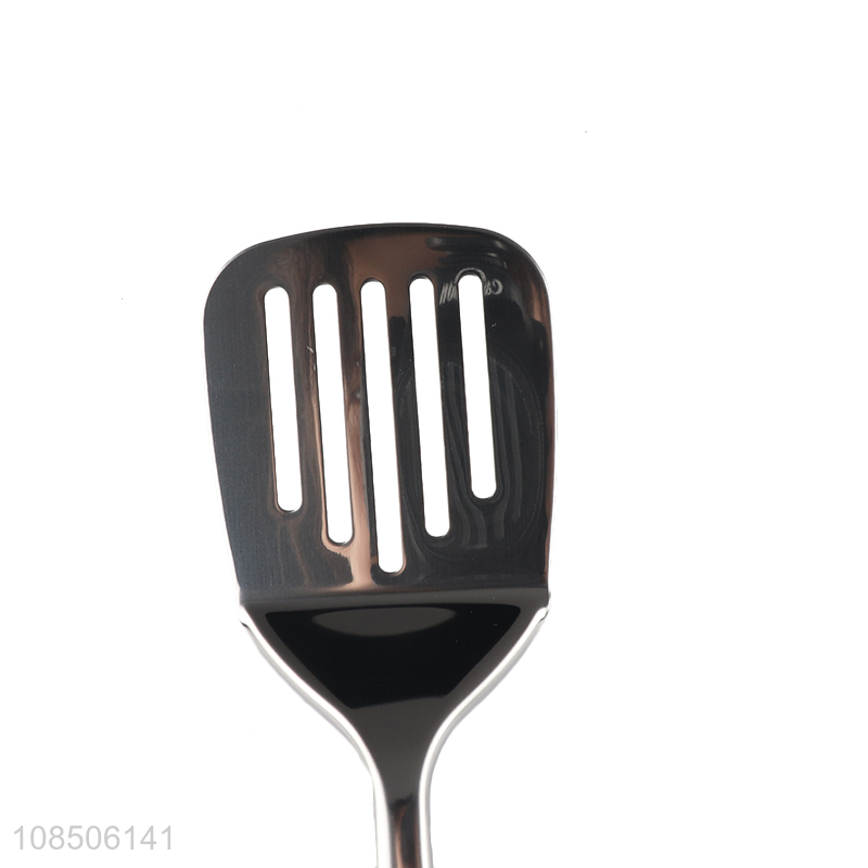 Factory price stainless steel slotted spatula cooking utensils