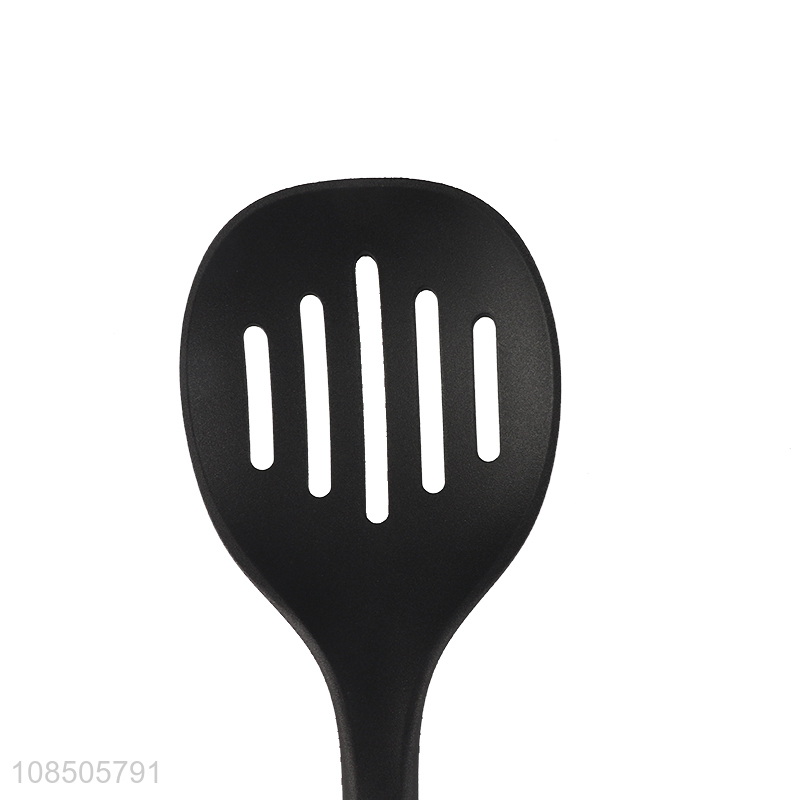 Good price heat resistant non-stick nylon slotted spoon skimmer