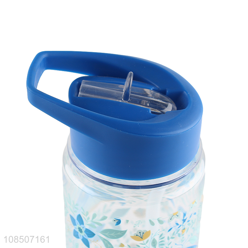 Most popular large capacity 650ml plastic travel water bottle