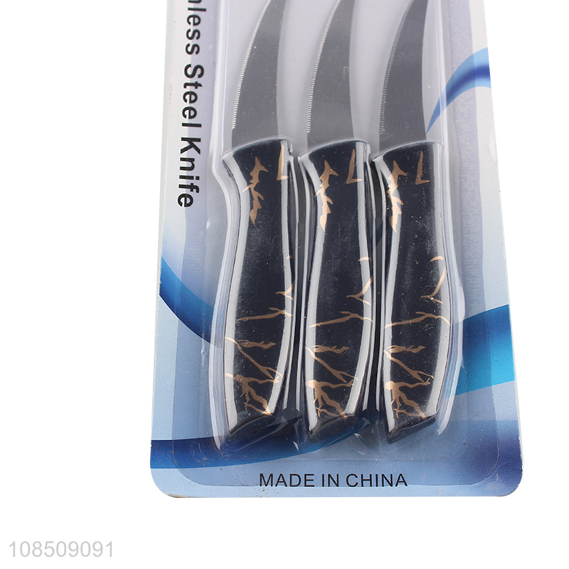 Most popular stainless steel household kitchen knife set for sale