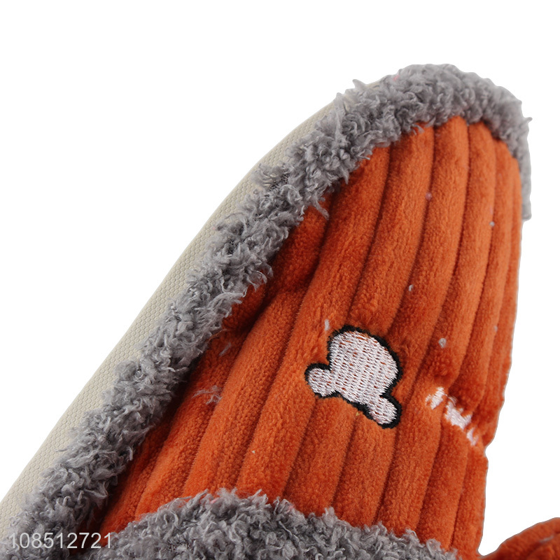 Wholesale women winter warm slippers anti-slip breathable house slippers