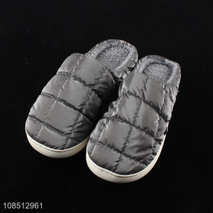 Wholesale women winter warm comfortable anti-slip house slippers slides