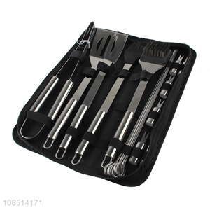 China factory 20pieces bbq tool set barbecue accessories for sale