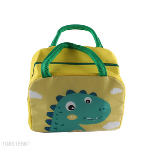 Top selling cartoon students thermal insulation lunch bag wholesale