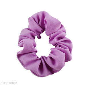 China supplier high elastic hair bands scrunchie for thick hair