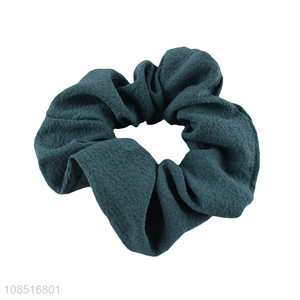 Good quality solid color elastic hair scrunchies for all hair types