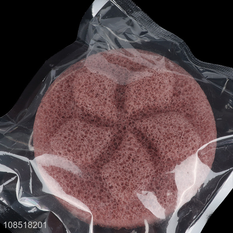 High quality facial cleansing sponge konjac facial sponge wholesale