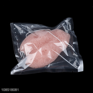 Wholesale konjac exfoliating organic facial sponge makeup remover