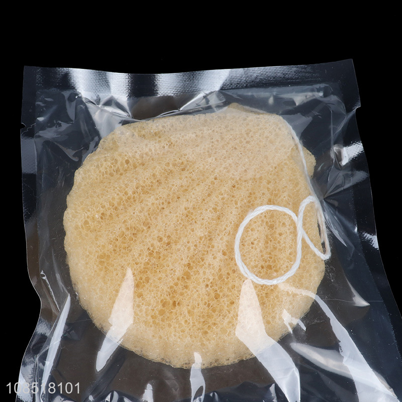 Wholesale natural konjac facial sponge exfoliating skin care tool