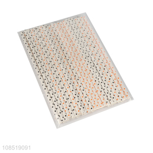 Yiwu market polka dot paper straws disposable non-toxic drinking straws