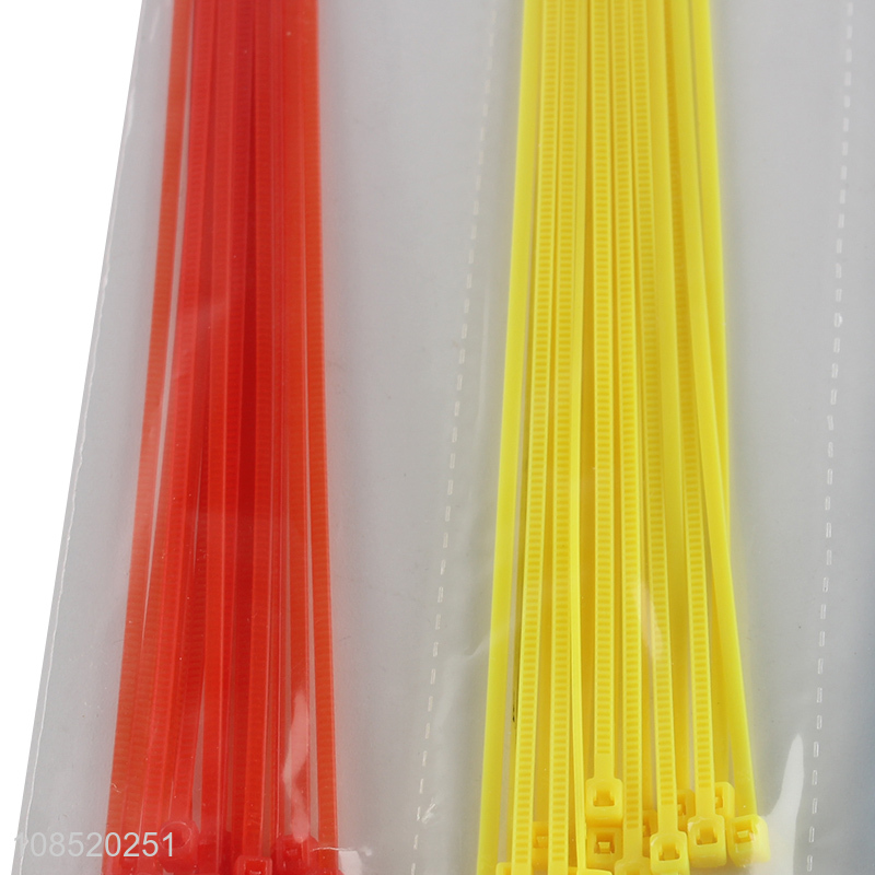 Hot sale colorful durable self-locking nylon wire ties